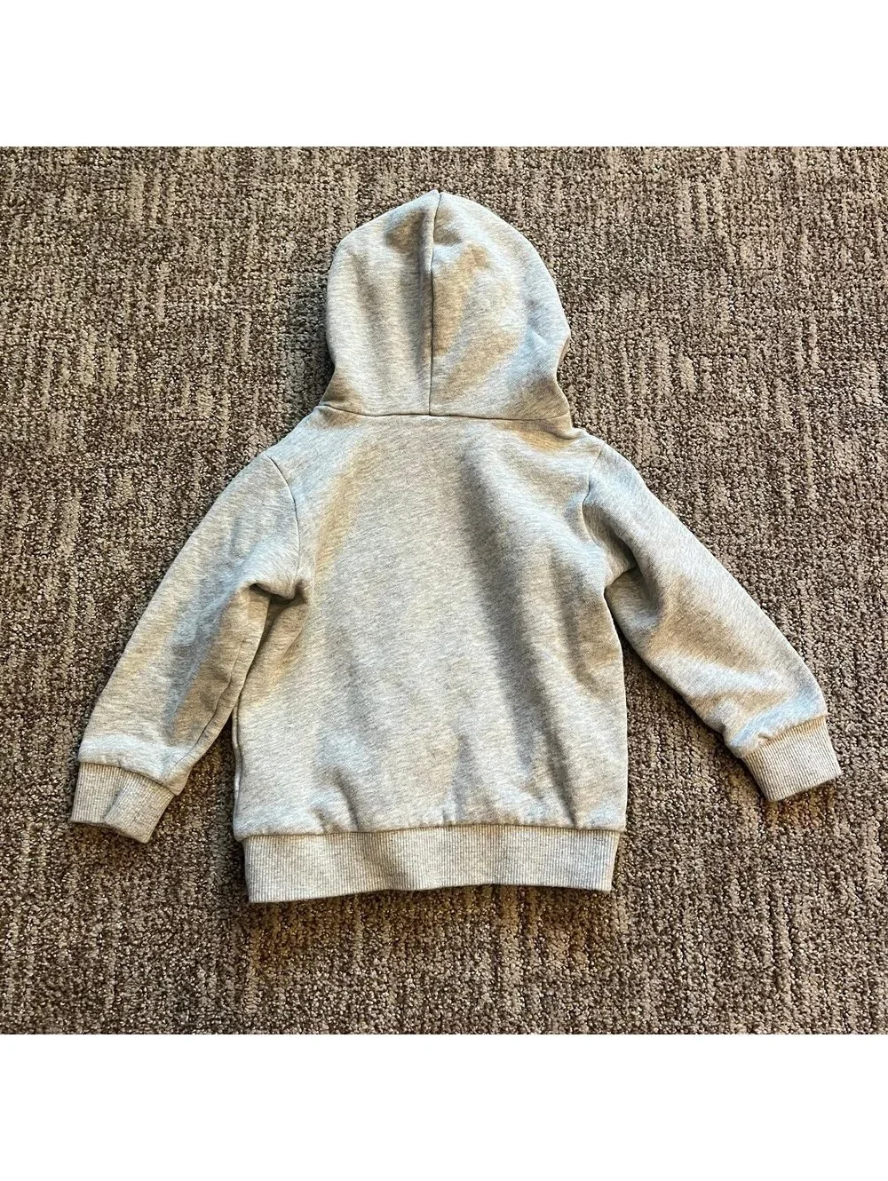 Baby boy winter moose hoodie, hooded sweatshirt, size 2T, gray , Carter’s